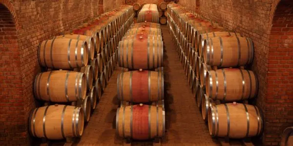 oak wine barrel