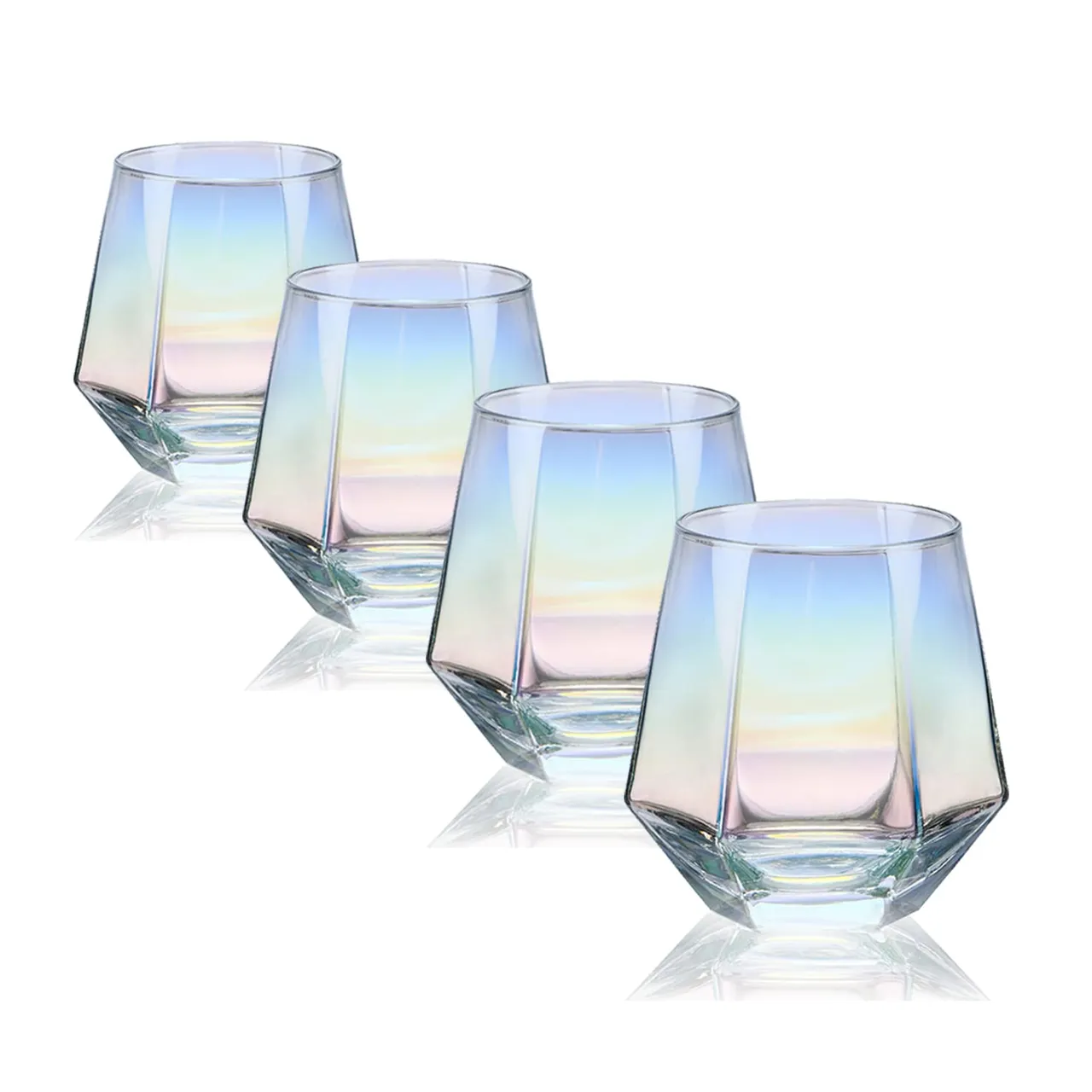 Rainbow Wine Glasses