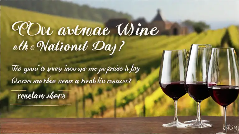 What Day Is National Wine Day 1075