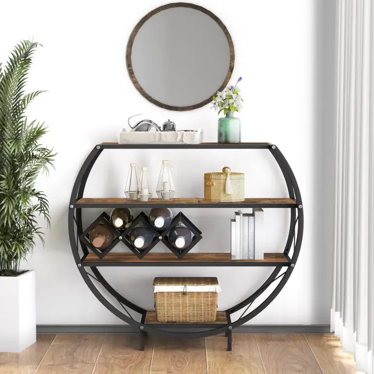 Console Table with Wine Rack: Elegant Storage Solutions for Your Home