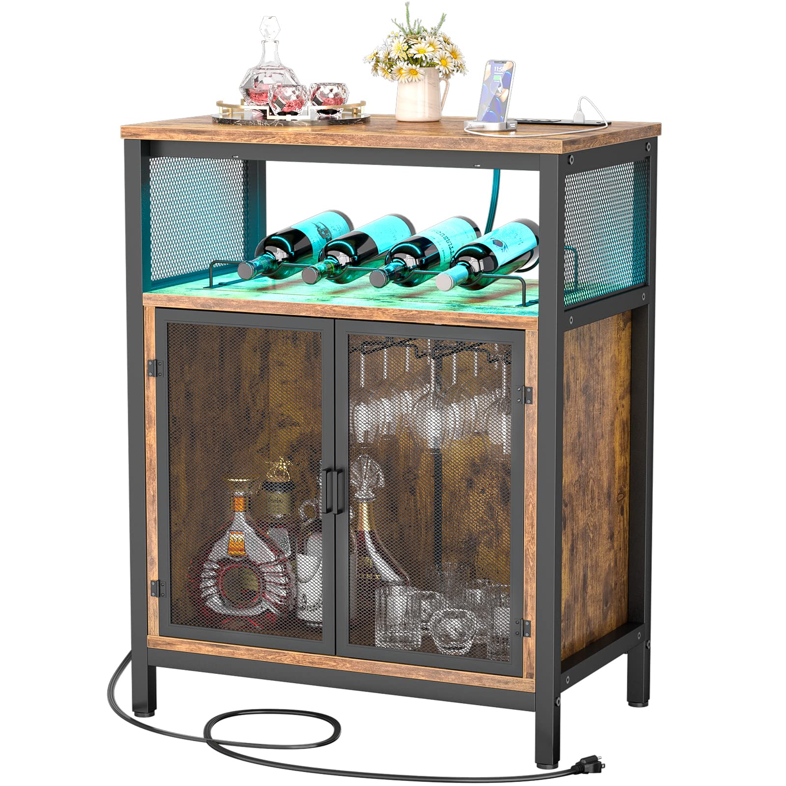 Unikito Wine Bar Cabinet